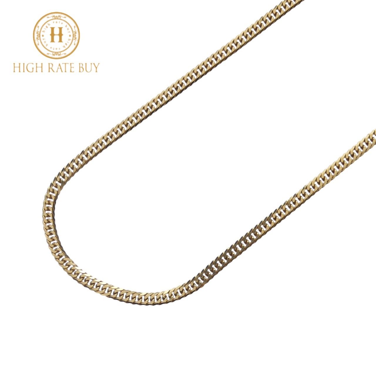 喜平ネックレス K 18 18金 750 6面ダブル 9 2 g 45 cm 4 mm キヘイ チェーン 金ネックレス 造幣局検定マーク 10 50 メンズ