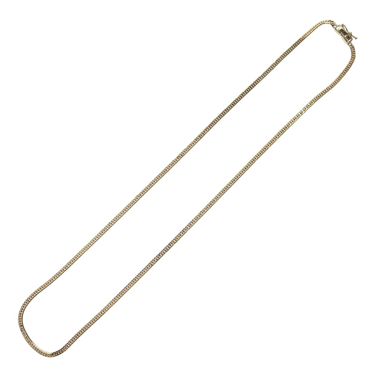 喜平ネックレス K 18 18金 750 6面ダブル 9.2 g 45 cm 2.4 mm キヘイ チェーン 金ネックレス 造幣局検定マーク 10 50 メンズ