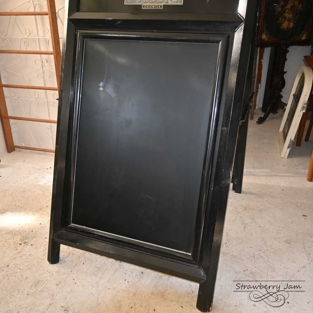 L3710-115 英国アンティーク FULLERS 看板 黒板 カフェ 店舗什器 案内