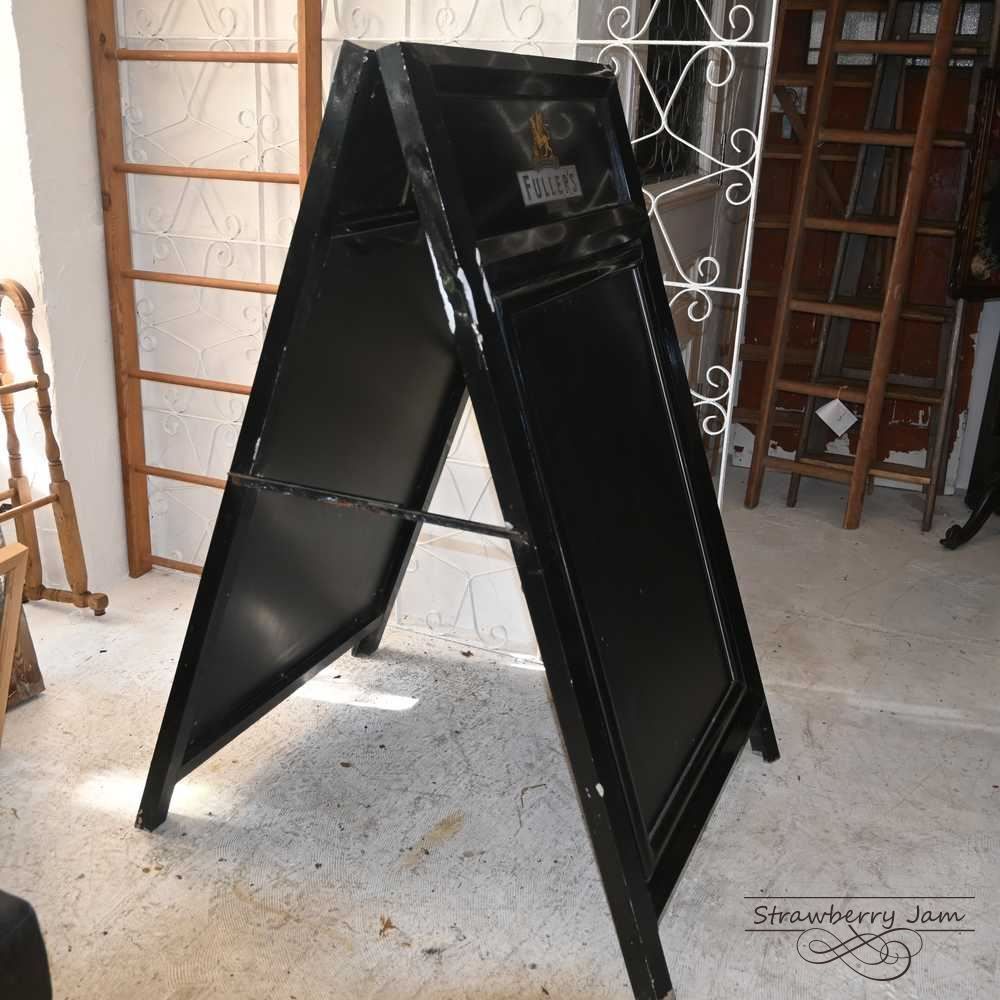 L3710-115 英国アンティーク FULLERS 看板 黒板 カフェ 店舗什器 案内