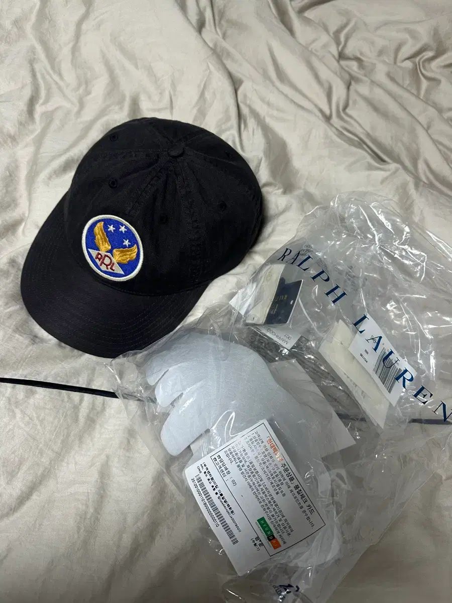 RRL(ダブルアールエル) ベースボールキャップ ブラック (現百 購入商品