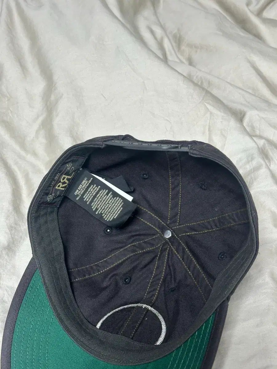 RRL ダブルアールエル ベースボールキャップ ブラック 現百 商品 短時間着用