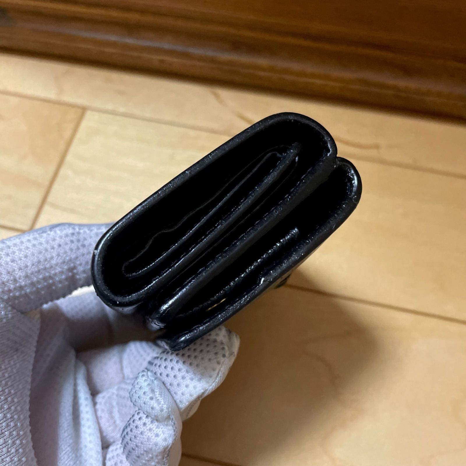 三つ折り財布 YSL