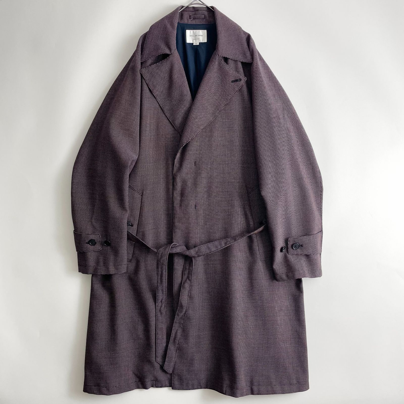 still by hand ウールオーバーサイズコード 美品】STILL BY HAND size/46 (pz) スティルバイハンド 撥水ウール