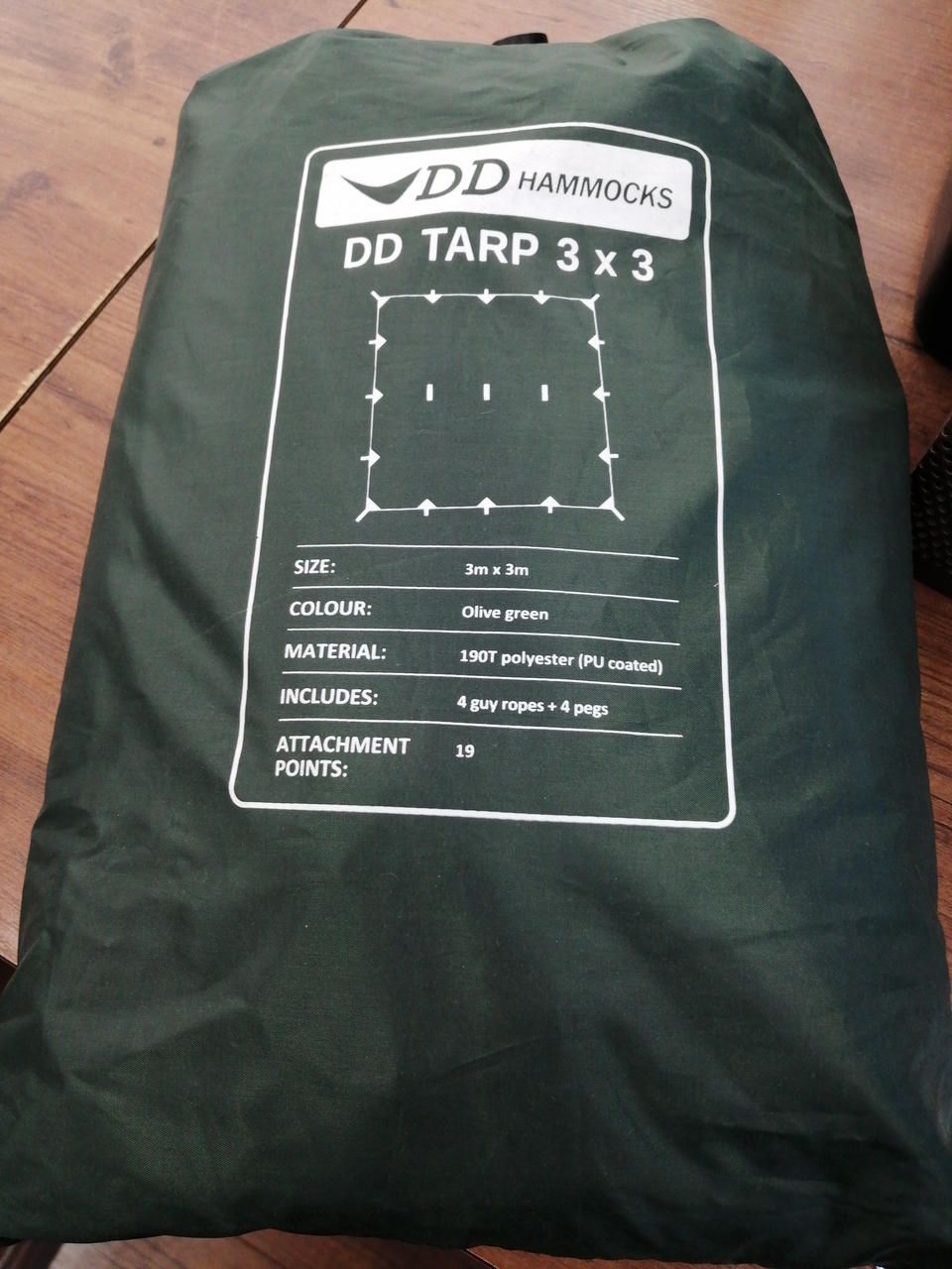 DD DDタープ Tarp 3 x