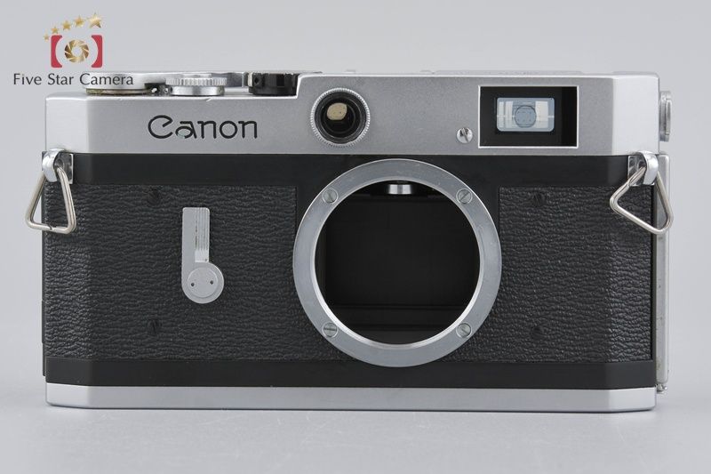 Canon P 中古レンジファインダーフィルムカメラ レンズ付き Canon P レンジファインダーカメラ整備済 中古 キャノン P ブラック