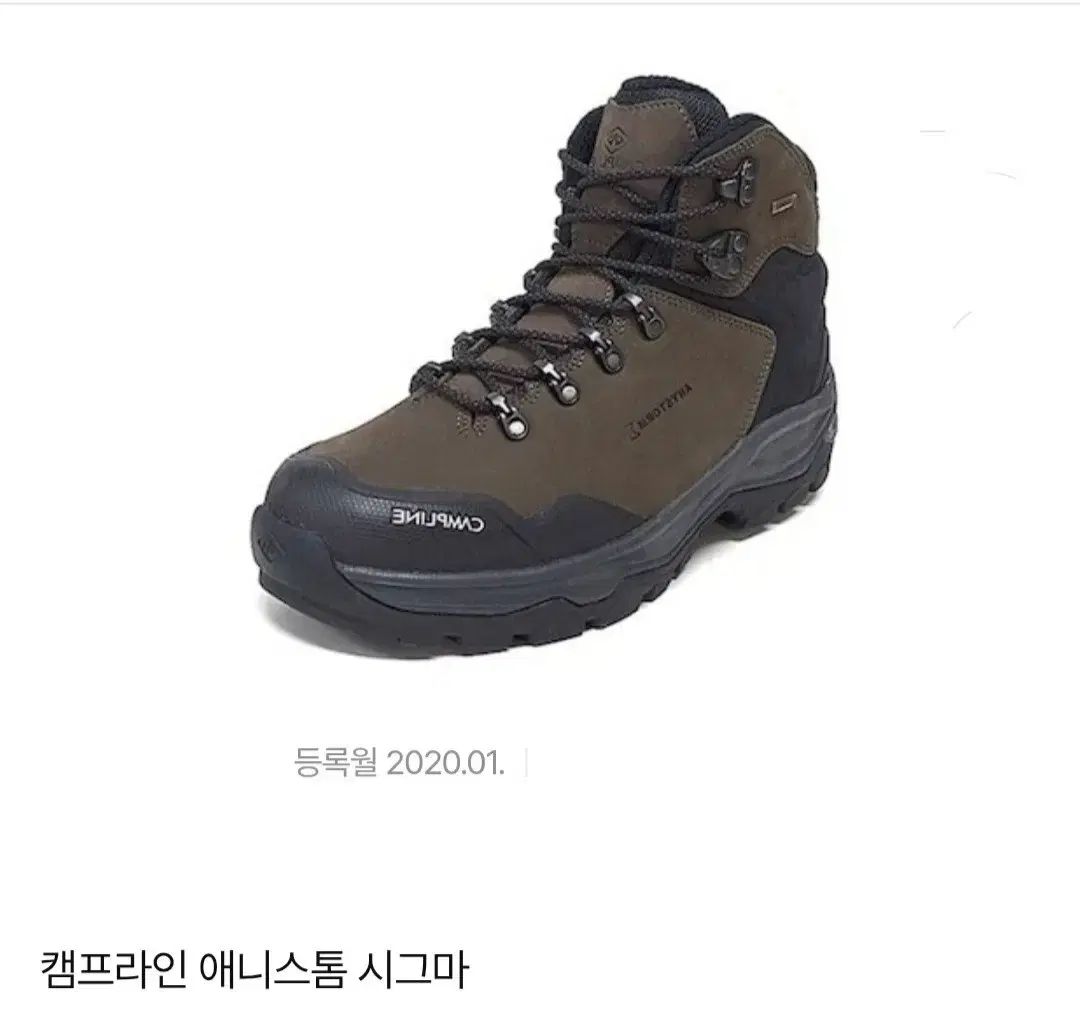 キャンプライン GORE TEX ゴアテックス 登山靴 アニーストーム シグマ メンズ 280