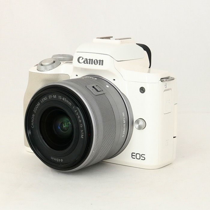 キヤノン Canon EOS KISS M EF 15 45 IS STM キツト ホワイト