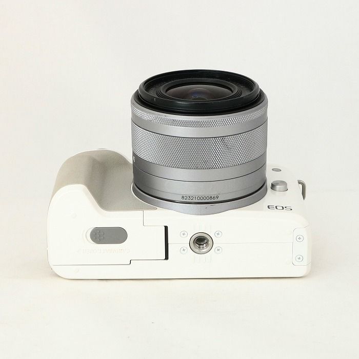 キヤノン Canon EOS KISS M EF-M 15-45 IS STM キツト ホワイト その他 カメラ テレビ オーディオ カメラ