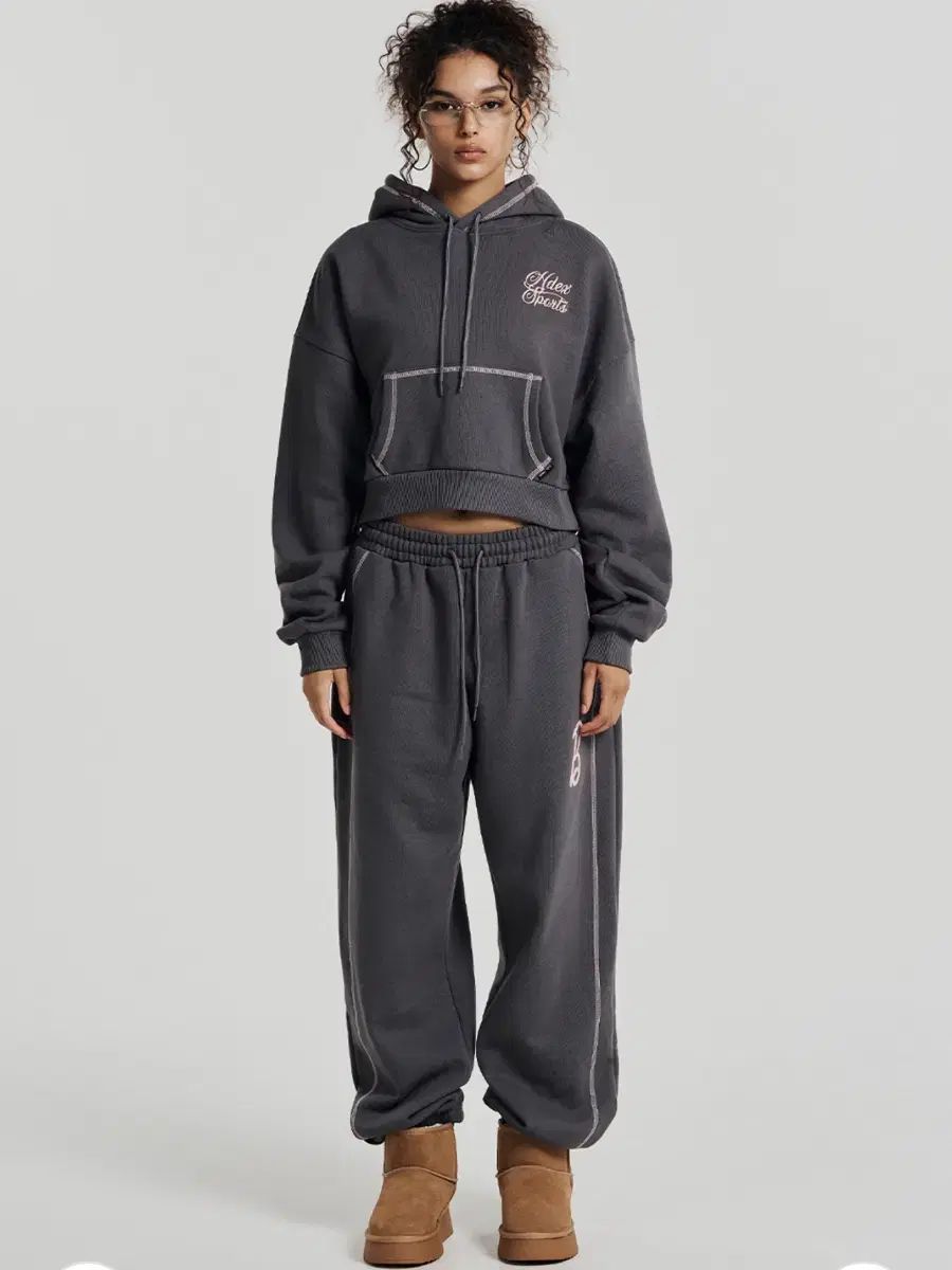 HDEX x BARBIE スウェット 起毛 セットアップ L