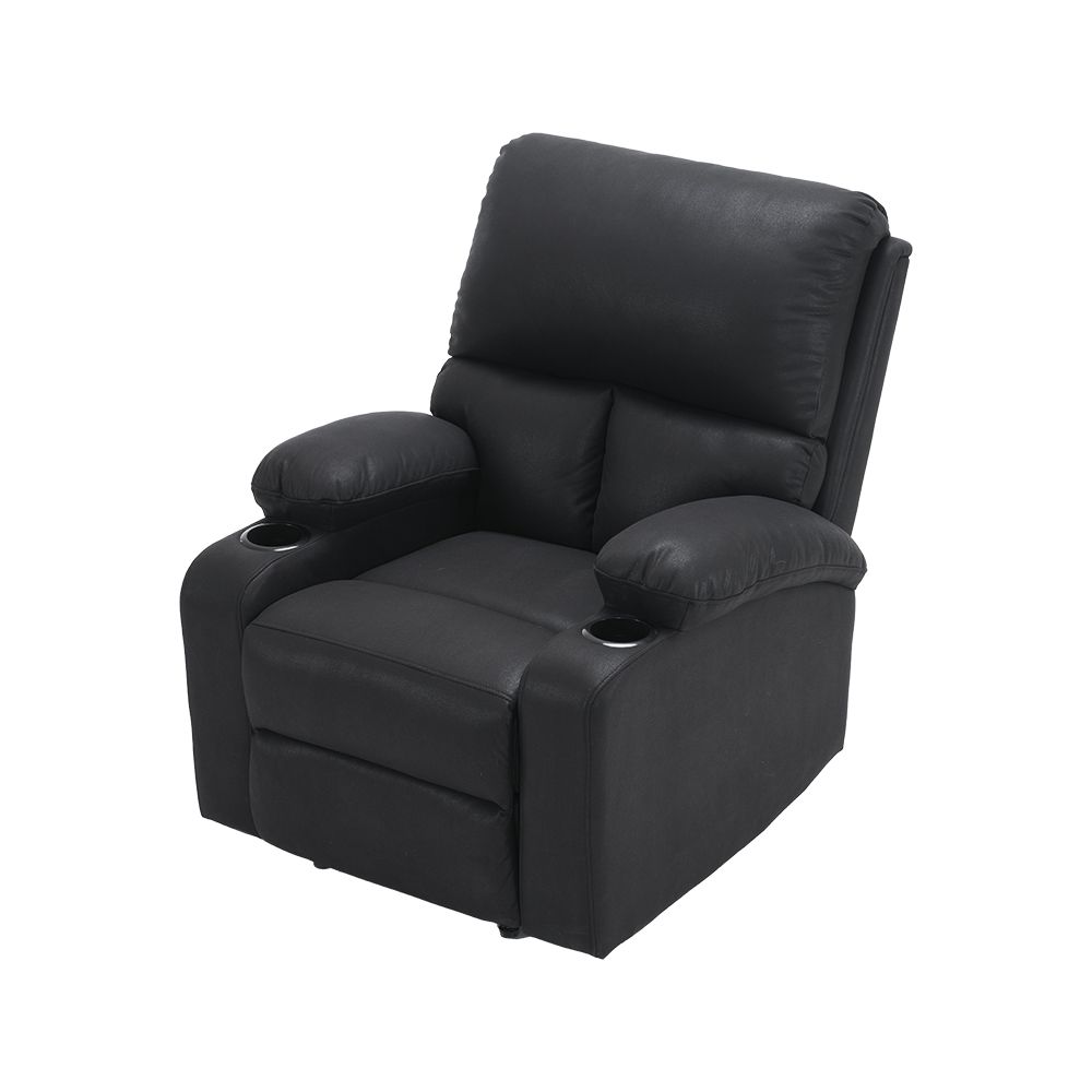 リクライニングチェア リクライニングソファ 1人掛け 電動 リクライニング オットマン一体型 パーソナルチェアー 電動ソファ 耐圧分散 一人暮らし 一人掛け ソファ おしゃれ ブラック