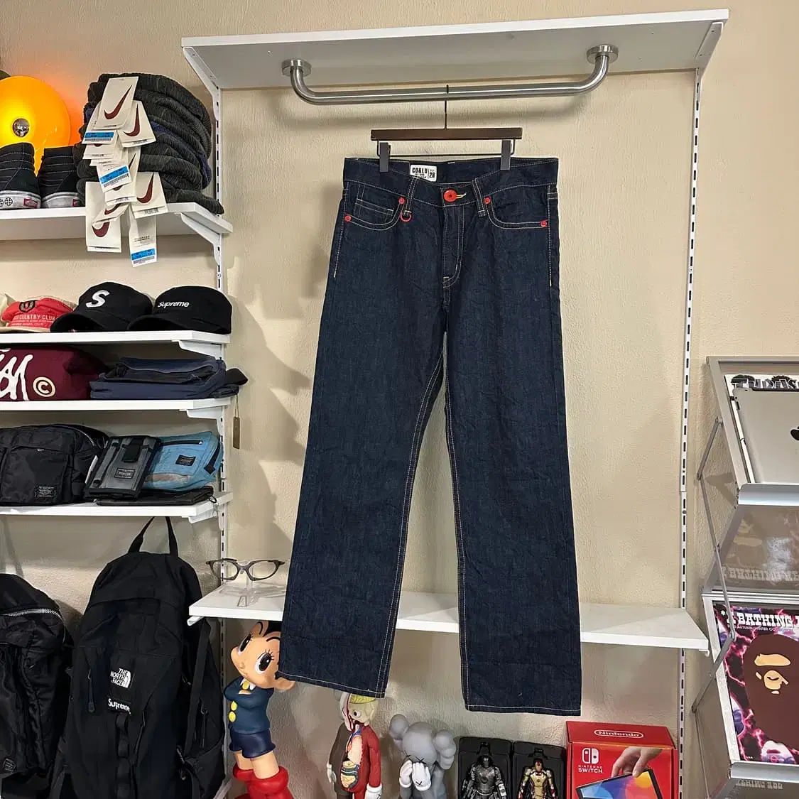  28 Co Lu バックプリント デニム その他 デニム ジーンズ