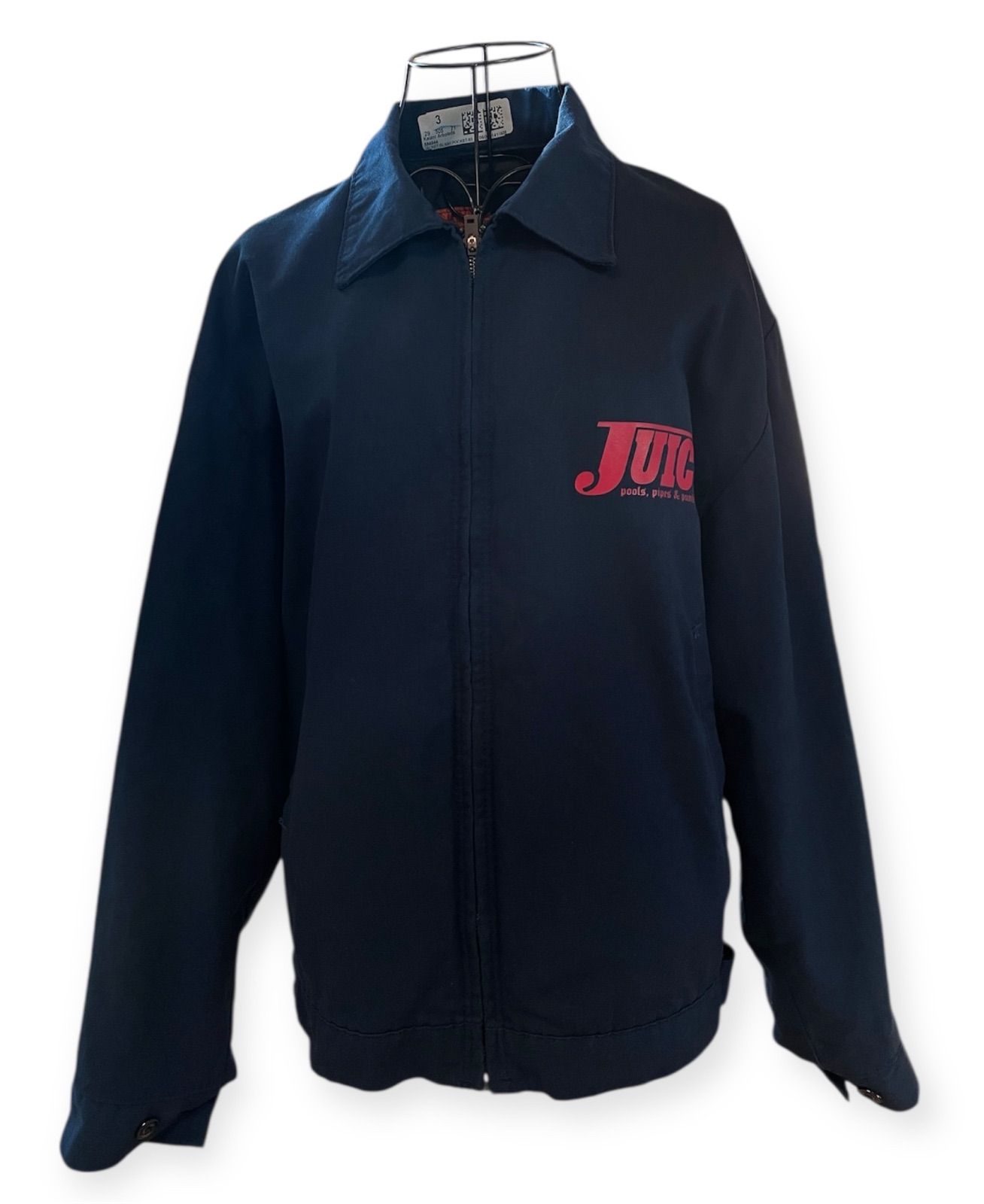 JUICE MAGAZINE ACE OF SPADE WORK JACKET RED KAP ジャケット