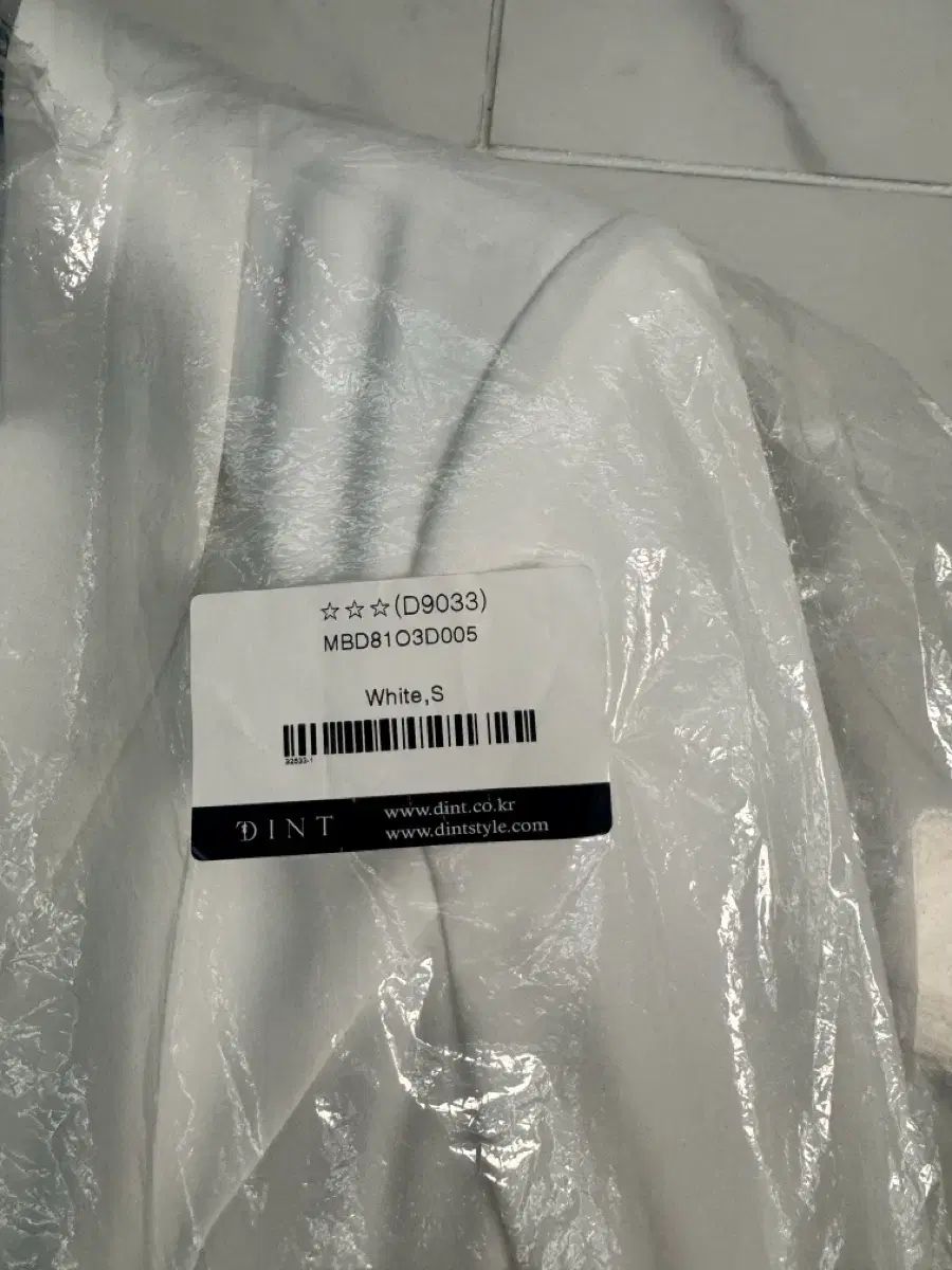  DINT ディント 白 ダブル コート S 55お勧め 長袖 七分袖 その他