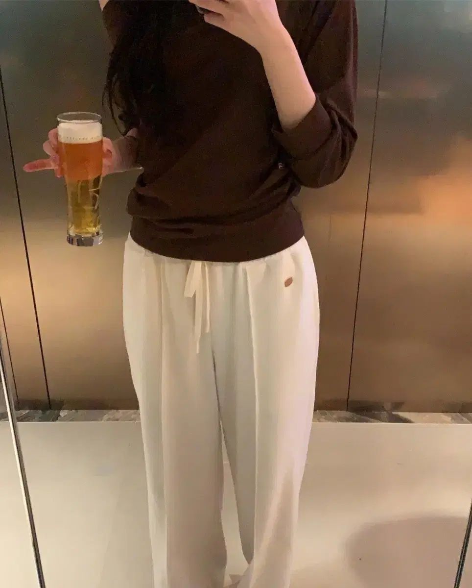 Le Plein ウールもちパンツ ショート丈