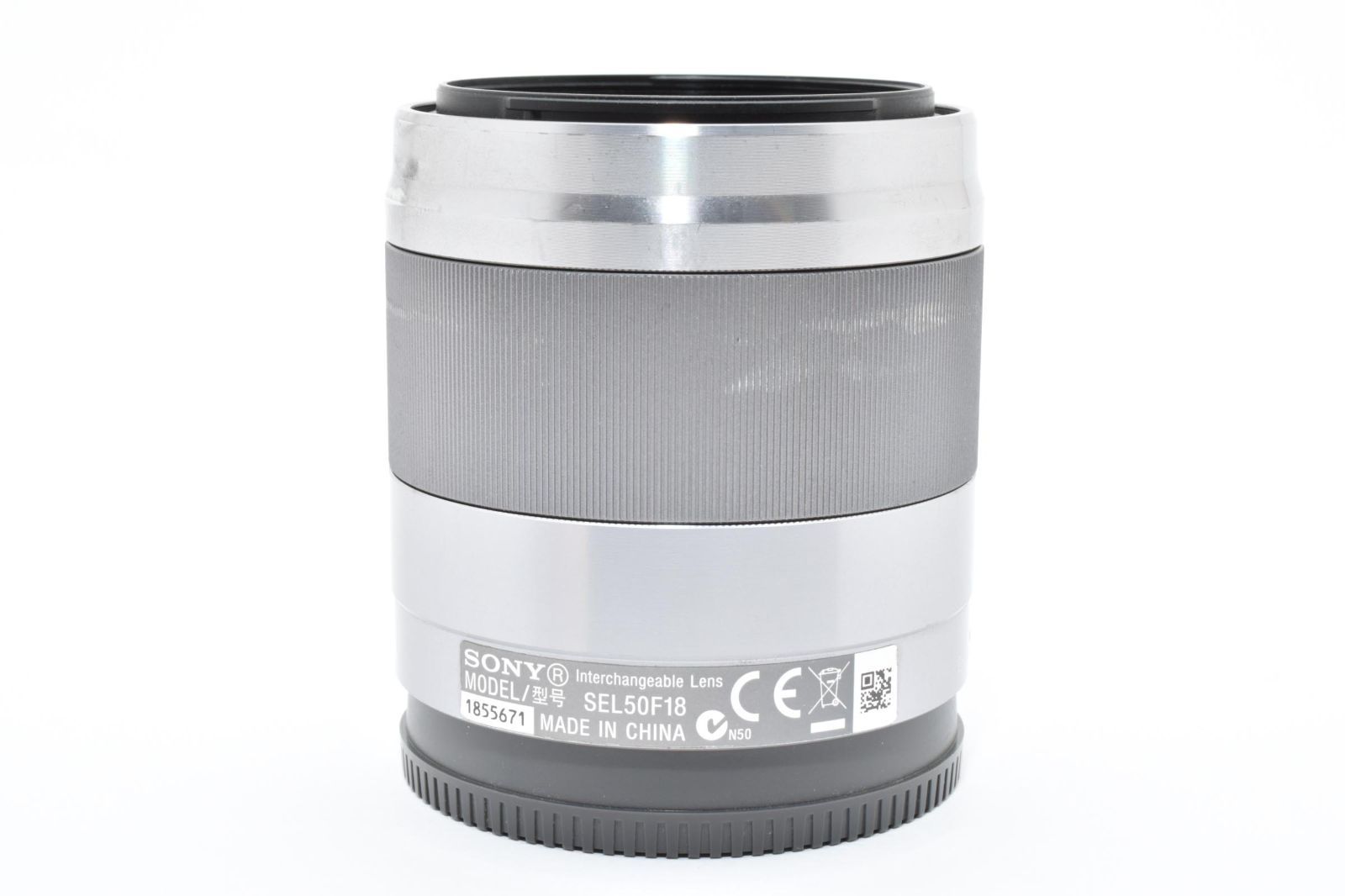  Sony E 50 mm f 1 8 OSS シルバー R 031 レンズ(単焦点) カメラ