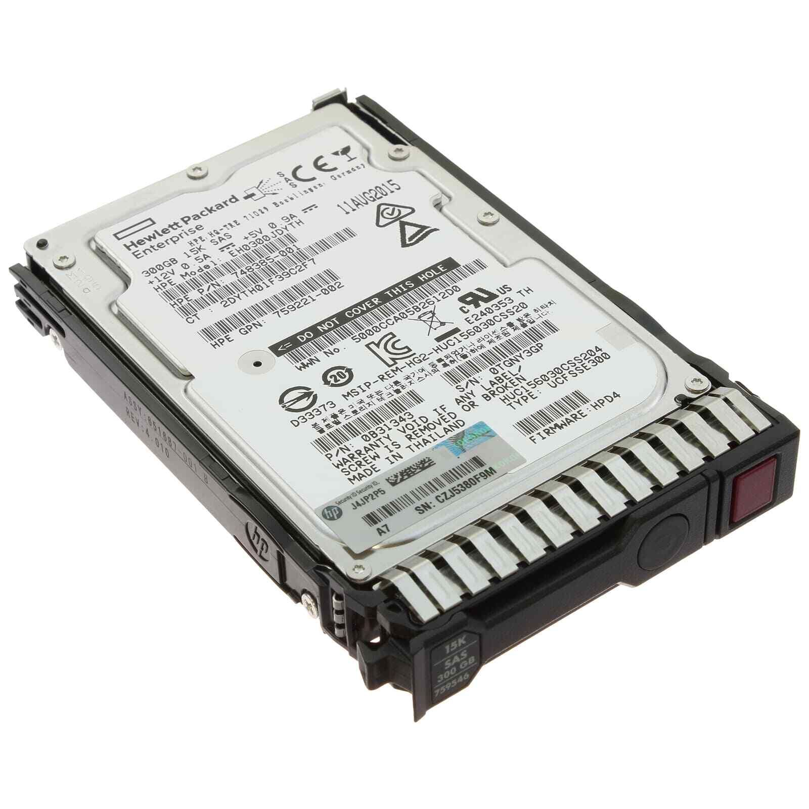 3年保証Hard Drive IBM 45W9614 45W9611 ST9300653SS 300GB SAS-2