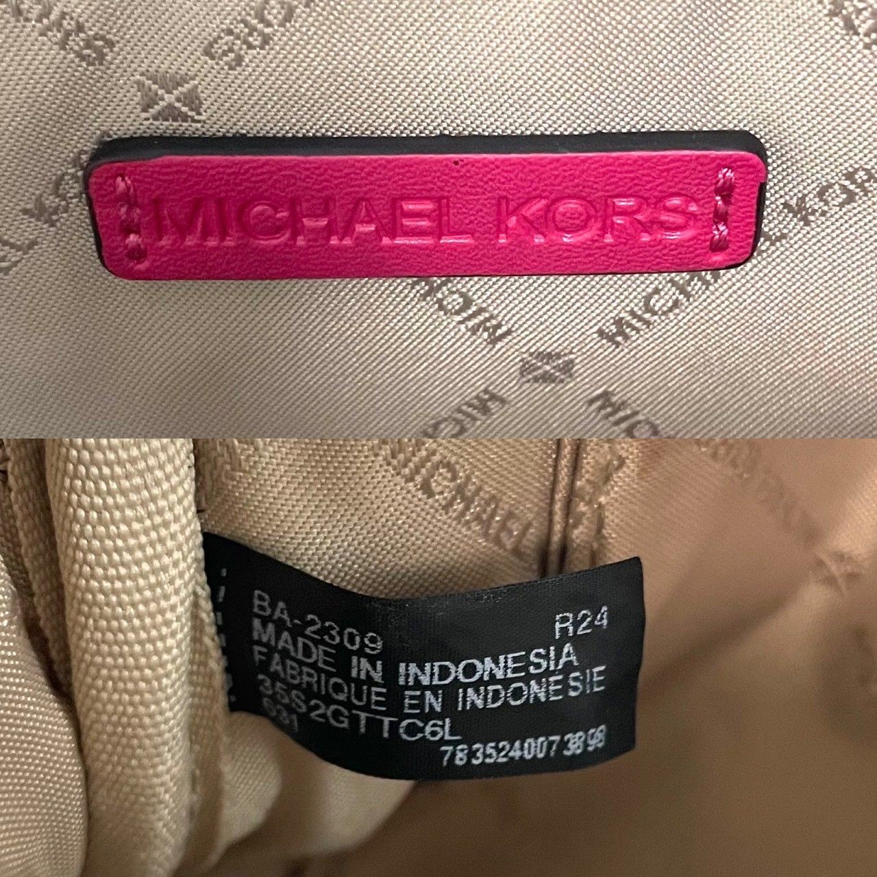 未使用級✨定価82,500円 マイケルコース MICHAEL KORS JET SET ITEM 