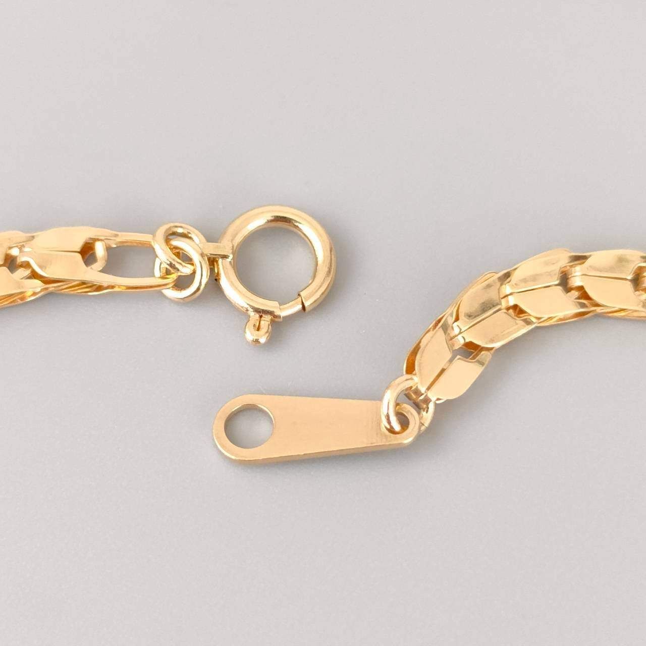  18金 K 18 男女兼用 デザインブレス 3 75ｇ 5㎝ E 001 ブレスレット アクセサリー