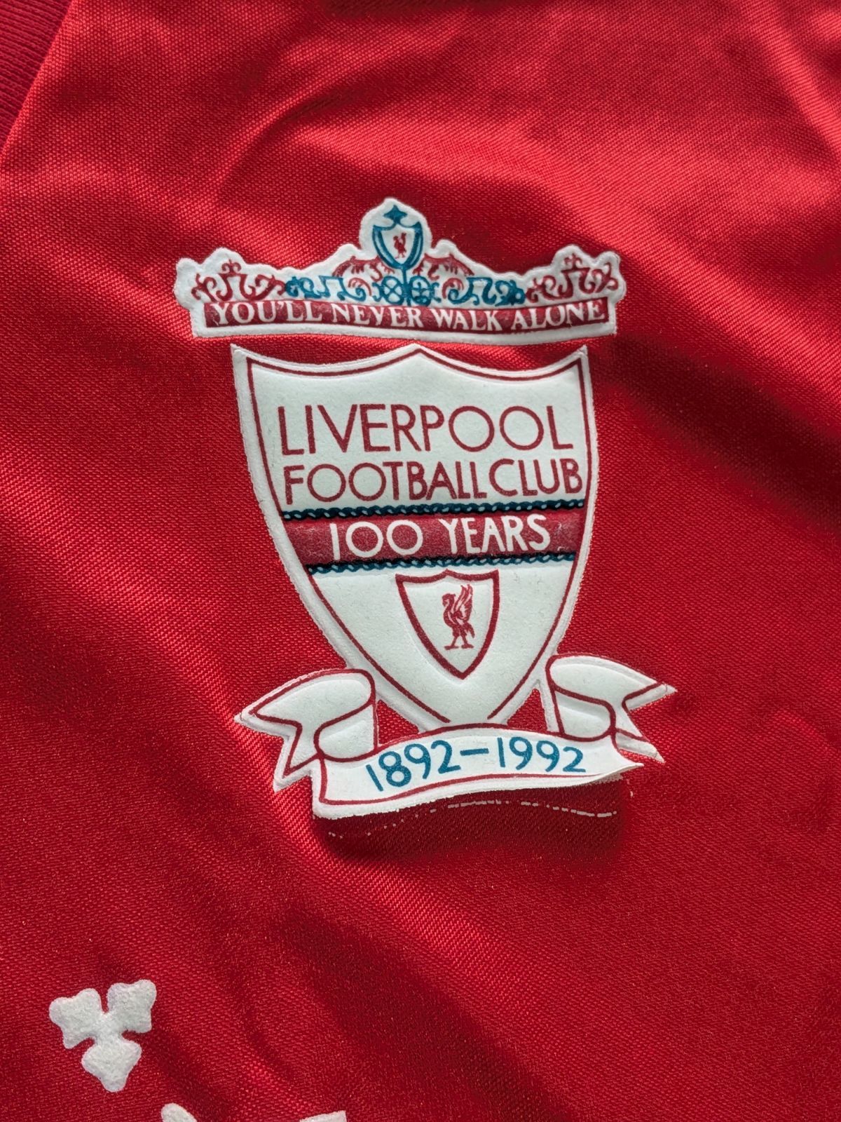 adidas アディダス 1992年 クラブ創立100周年記念 リバプール
