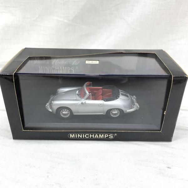 【最安値，新作】 【中古】1/43 MINICHAMPS Porsche 356 C Cabrio シルバー[91] その他