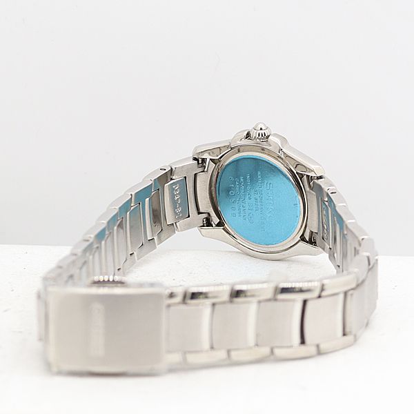  保 稼働 セイコー 1 N 01-0 HC 0 QZ ホワイト文字盤 レディース腕時計 7671200 12 GTG MST 腕時計(クォーツ) 腕時計(アナログ)