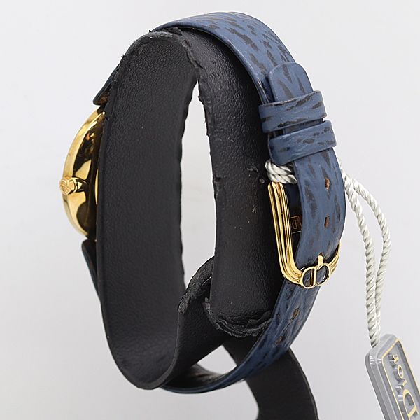 ブルー文字盤 レディース腕時計