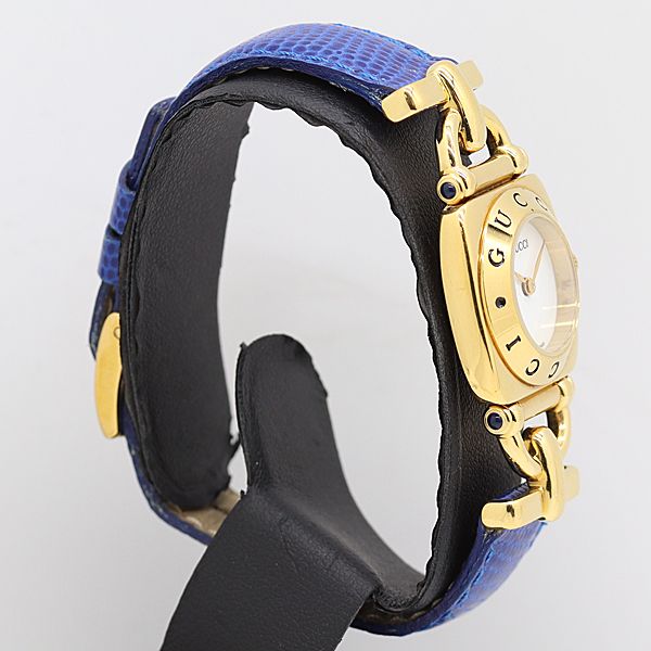 箱 保付 稼働 グッチ QZ 6300 L 白文字盤 レディース腕時計 2000000 12 NBG IKE