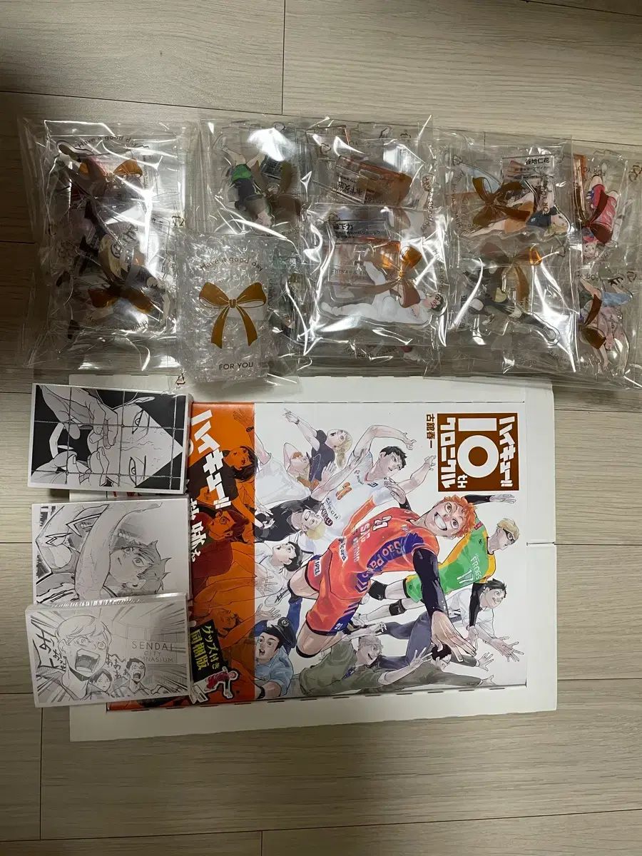 ハイキュー 10 周年 記念版 CHRONICLE アクリル 影山 スポーティー