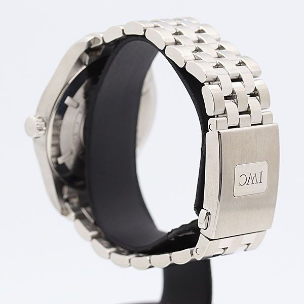 級 保付 IWC AT 自動巻 ネイビー文字盤 メンズ腕時計 0040920 12 JWT KTU ABC 17576 アウター 自動巻き時計 