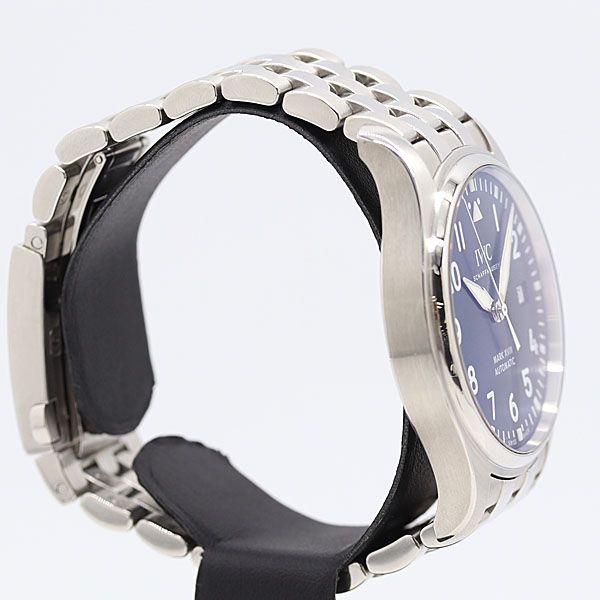 級 保付 IWC AT 自動巻 ネイビー文字盤 メンズ腕時計 0040920 12 JWT KTU ABC 17576