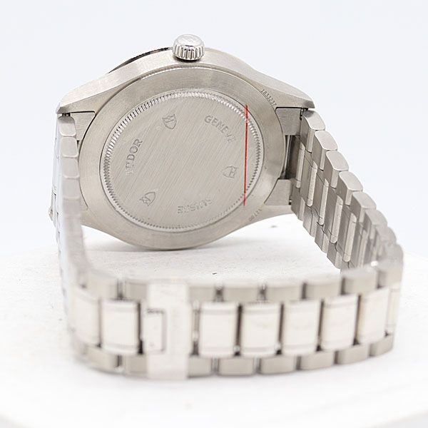  稼働 チュードル スタイルシリーズ M 12700 0001 AT シルバー文字盤 メンズ腕時計 7284310 12 APT KTU ABC 17570 自動巻き時計 腕時計(アナログ)