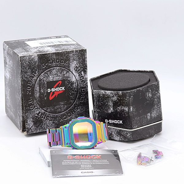  級 保 稼動 カシオ Gショック DW-5600 SR QZ デジ文字盤 メンズ腕時計 1397000 12 TLT KTU ABC 17585 腕時計(デジタル) 時計