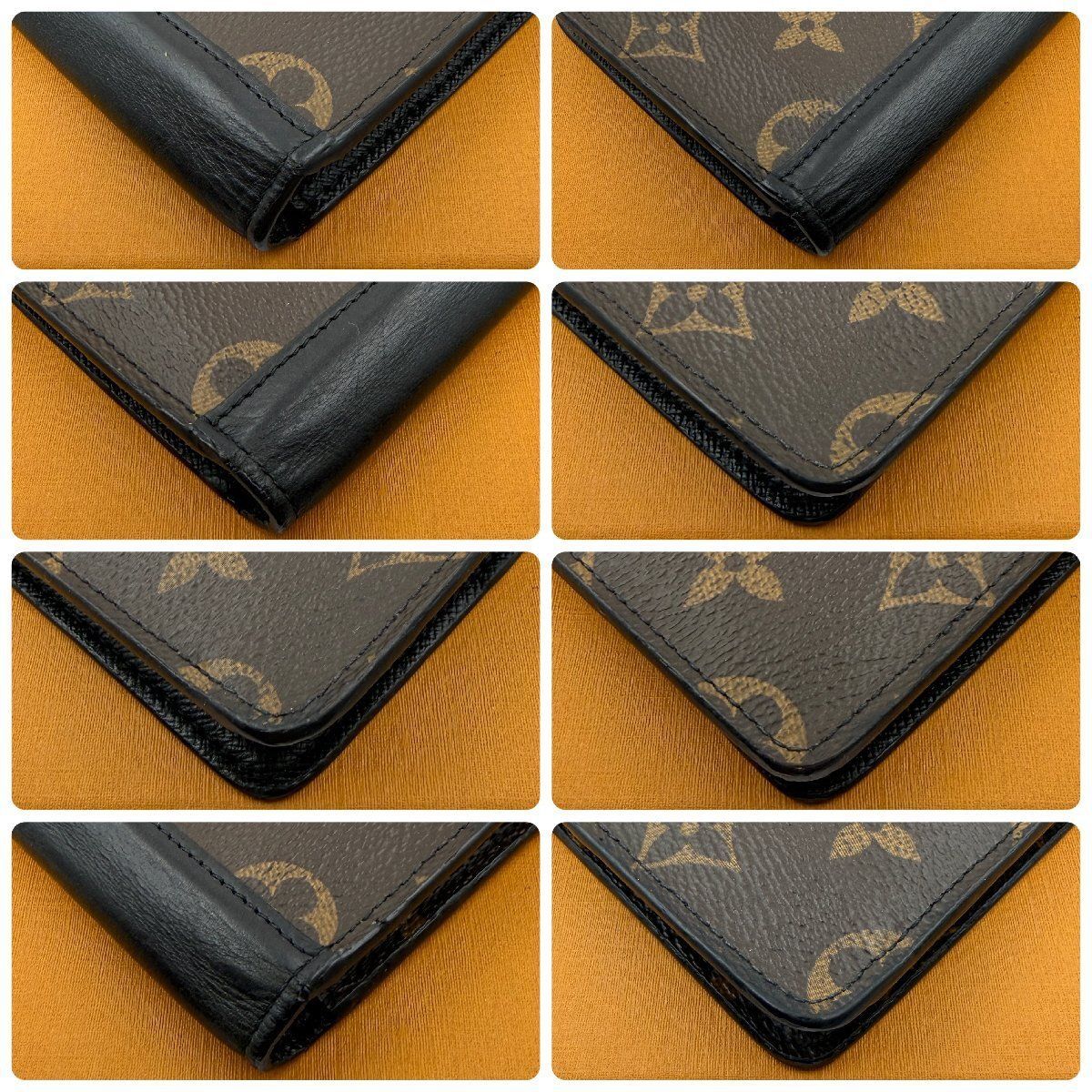 鑑定書付】ルイヴィトン モノグラム マカサー タノン 長財布 正規品