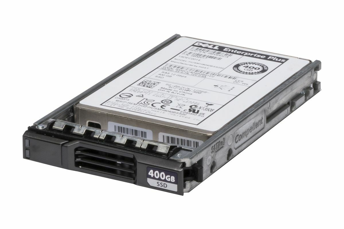 1年保証 再生品 Dell Compellent 8 JYJK HGST 400 GB SAS SSD Hard Drive 2 5 12 Gbps SC 220 4020