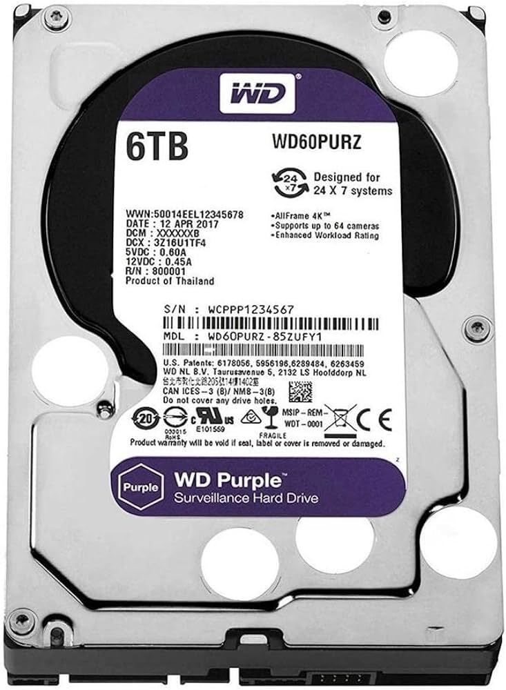 1年保証 再生品 WD 6 TB 3.5 SATA Enterprise Hard Drive Server Storage Solution