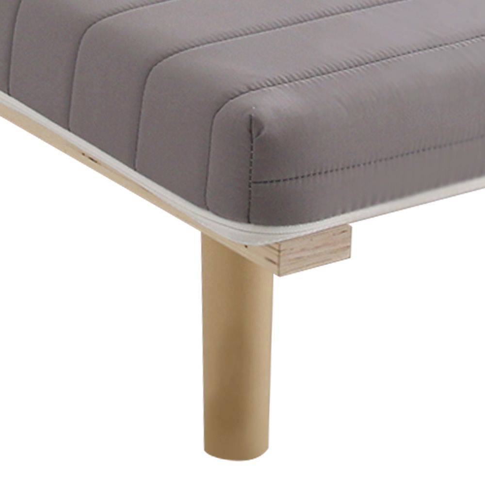 脚付きウレタンロールマットレス SPINNAM スピンナム セミダブルサイズ ERM 03 SD GY グレー