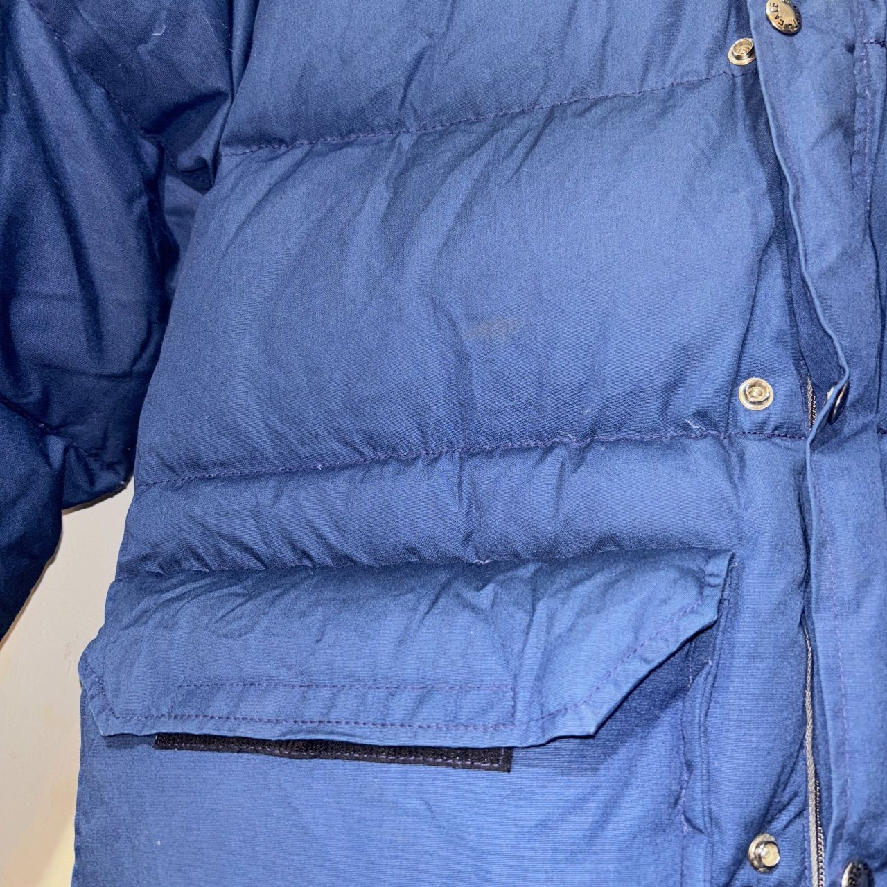 USA製 70s 茶タグ THE NORTH FACE Sierra Parka (NAVY) L ノース 