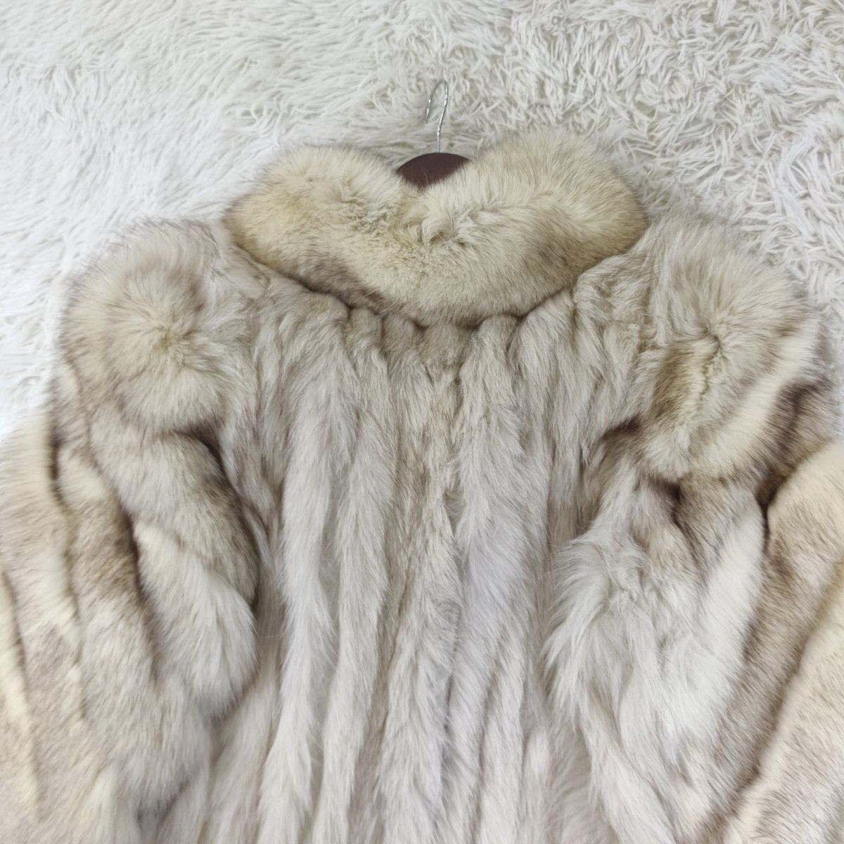 サガフォックス ブルーフォックス Lサイズ ファーコート リアルファー