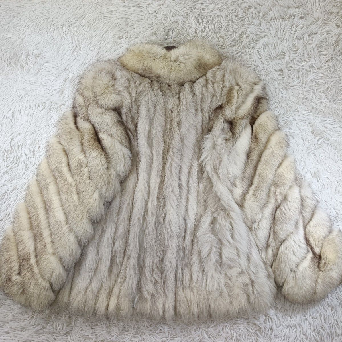 サガフォックス ブルーフォックス Lサイズ ファーコート リアルファー