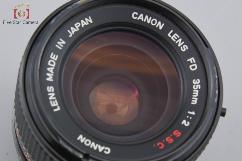 Canon キヤノン 【中古】Canon キヤノン FD 35mm f/2 S.S.C. 前期 単