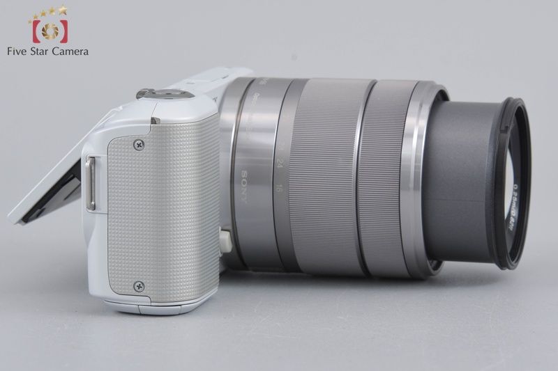 SONY ソニー 【中古】SONY ソニー α NEX-3N ホワイト + E 18-55mm f
