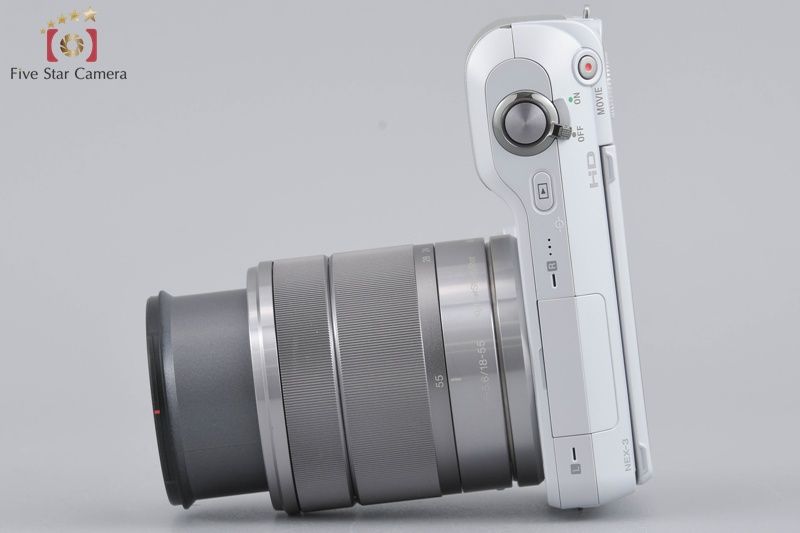 SONY ソニー 【中古】SONY ソニー α NEX-3N ホワイト + E 18-55mm f SONY ソニー 【中古】SONY ソニー α NEX-3N ホワイト + E 18-55mm f