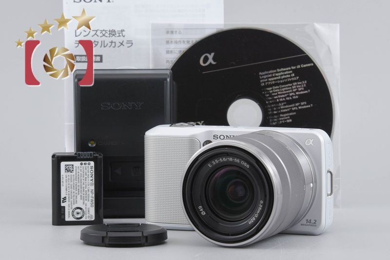 SONY ソニー 【中古】SONY ソニー α NEX-3N ホワイト + E 18-55mm f