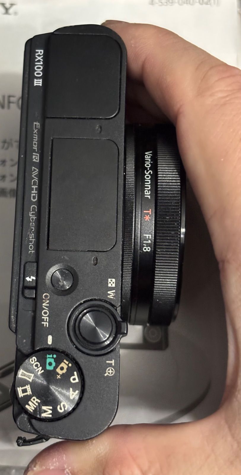 SONY DSC RX 100 M 3 12181