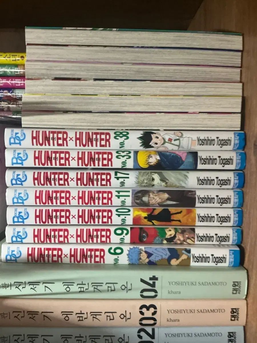 HUNTER×HUNTER まとめ売り HUNTER×HUNTER 6 9 10 11 17 33 38 巻 まとめ売り - メルカリ