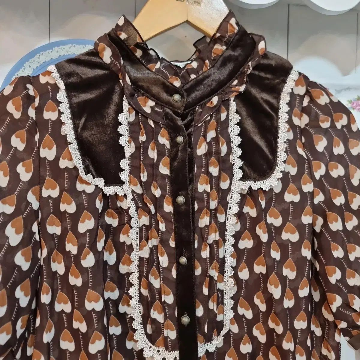 アクシーズファム Axes femme ハートの中のハート チョコムード ONE PIECE