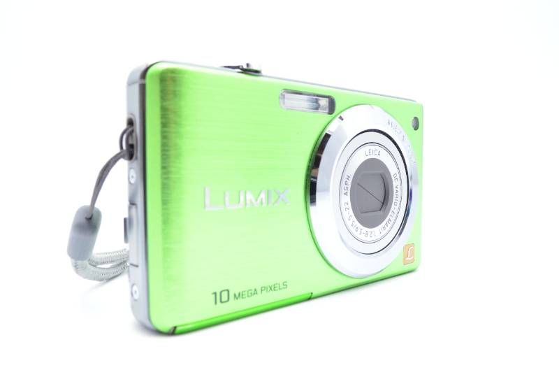  動作品 Panasonic パナソニック LUMIX DMC FS 7 グリーン コンパクトデジタルカメラ 箱 充電器 取説付 コンパクトデジタルカメラ デジタルカメラ
