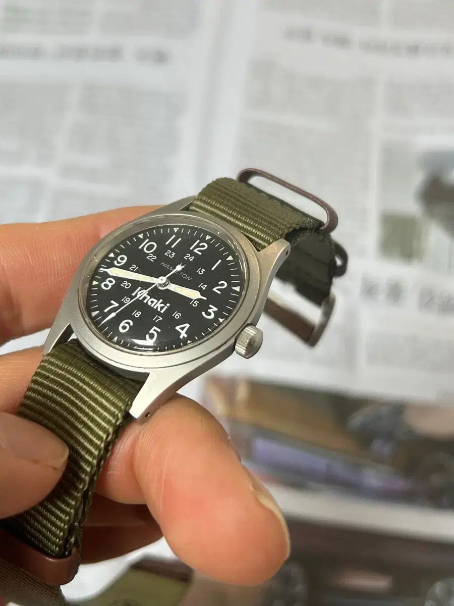 ハミルトン 9415 カーキフィールド エタムーヴ 手巻き