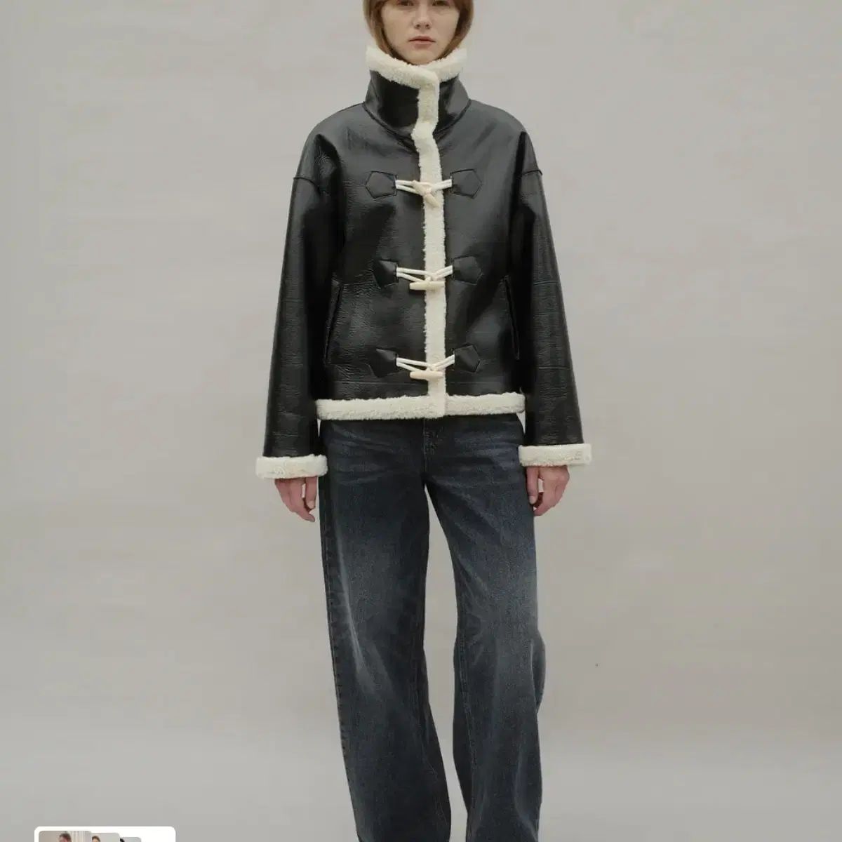 O!RUL 8 2 ムートン ブラック